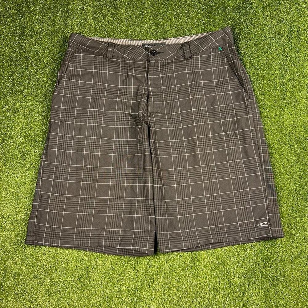 O-neill Men's Grey and Black Shorts